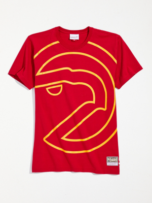 Mitchell & Ness Big Face Atlanta Hawks Tee