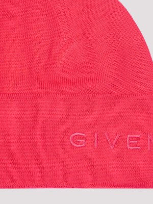 Givenchy 4g Logo Beanie