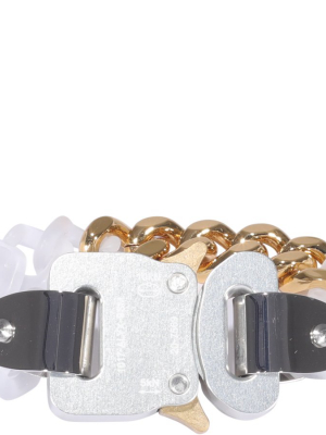 1017 Alyx 9sm Buckled Chain Bracelet