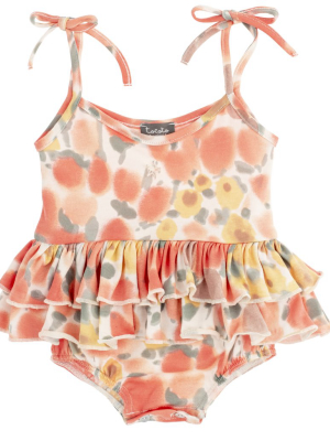 Tocoto Vintage Baby Flower Romper