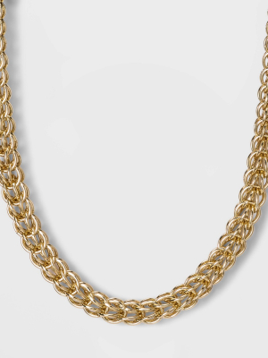 Sugarfix By Baublebar Chainlink Statement Necklace - Gold
