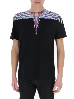 Marcelo Burlon County Of Milan Wings Print T-shirt