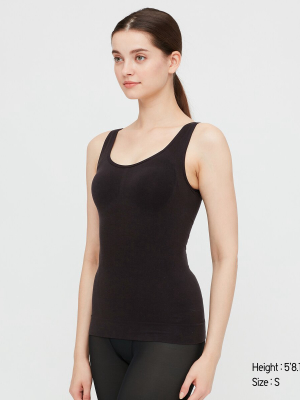 Women Heattech Body Shaper Sleeveless Bra Top