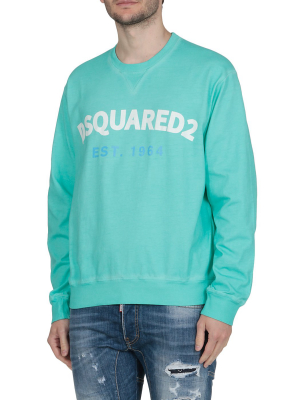 Dsquared2 Logo Print Crewneck Sweatshirt