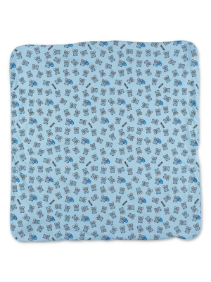 Moschino Kids Teddy Bear Printed Blanket