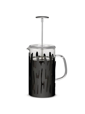 Alessi Barkoffee Press Filter Coffee Maker In Black
