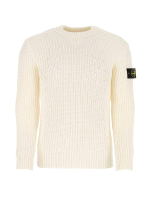 Stone Island Ribbed Knit Sweater