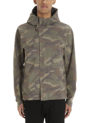 Herno Camouflage Hooded Jacket