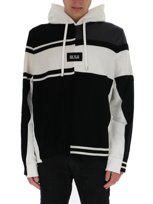 Dolce & Gabbana Asymmetric Panelled Hoodie