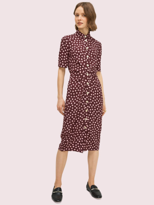 Cloud Dot Shirtdress