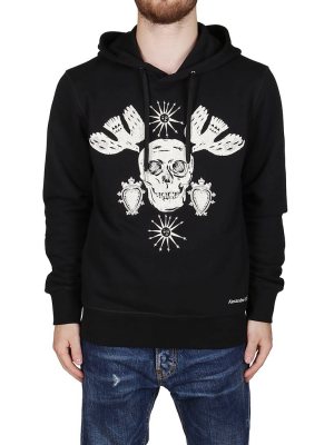 Alexander Mcqueen Skull Print Hoodie