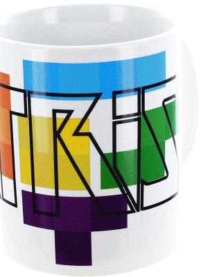 Just Funky Tetris Logo 11oz Ceramic Mug