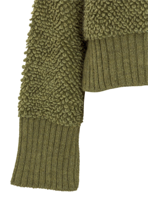 The Attico High-neck Knitted Jumper