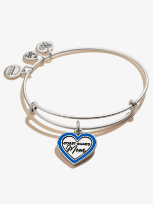 U.s. Coast Guard Mom Charm Bangle