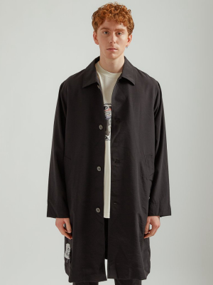 Bird Coach Coat In Black