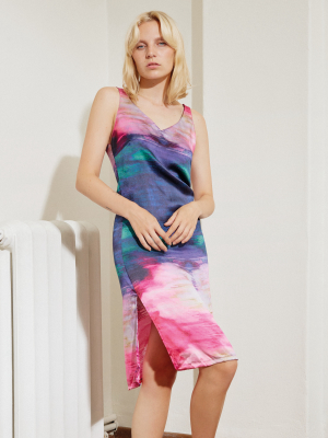 Maui Camisole Tie Dye Midi Dress