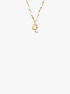 Diamond Leo Necklace