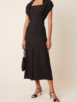 Chiffon Midi Dress