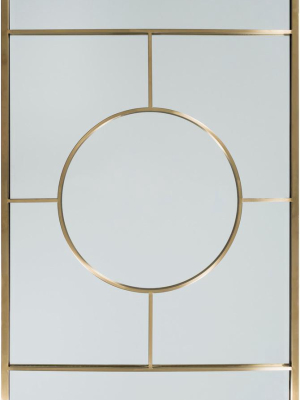 Beckett Mirror In Gold