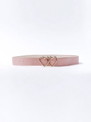 Heart-buckle Belt