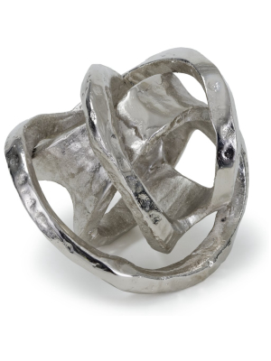 Regina Andrew Metal Knot-polished Nickel