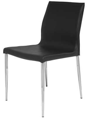 Nuevo Colter Dining Chair - Black