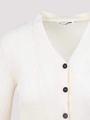 Jil Sander Buttoned Belted Cardigan