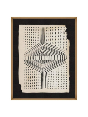 Tribal Pattern Iii Framed