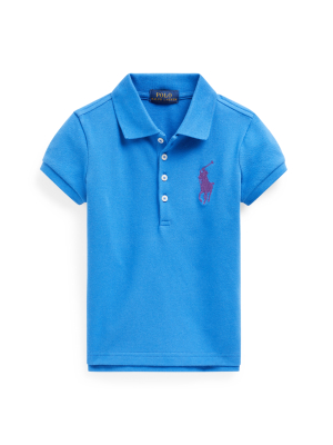 Big Pony Stretch Mesh Polo