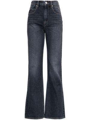 Isabel Marant Étoile Belvira Straight-leg Flared Jeans