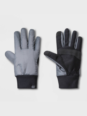 Men's Poly Shell Fitness Gloves - All In Motion™ Gray