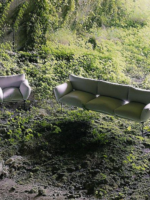 Elisa Outdoor Three Seat Sofa By Driade