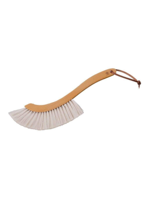 Curved Goat Hair Dust Brush