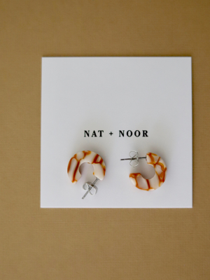 The Mali Ear Hug Hoops By Nat + Noor