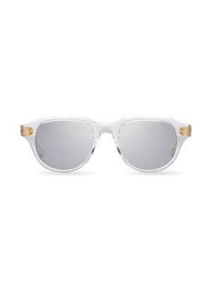 Dita Eyewear Telehacker Round Frame Sunglasses