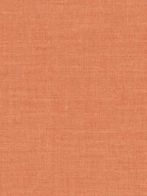 Hopsack Embossed Vinyl Wallpaper In Persimmon From The Living With Art Collection By Seabrook Wallcoverings