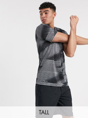 Nike Training All Over Print T-shirt In Black