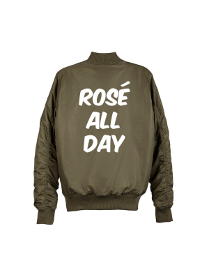 Rosé All Day Bomber [unisex]