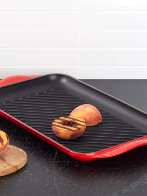 Le Creuset ® Cerise Red Double Burner Grill