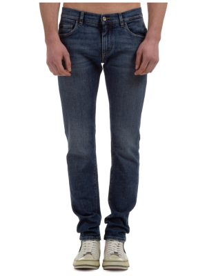 Dolce & Gabbana Mid Rise Skinny Leg Jeans