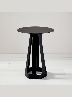 Misewell Sixagon Side Table - Black