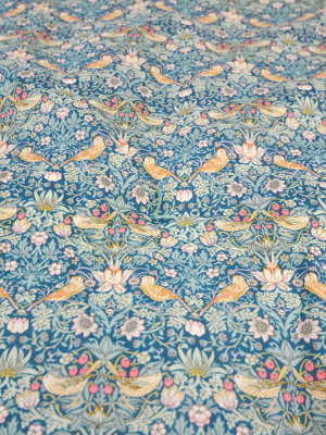 Heirloom Quilt Made With Liberty Fabric Strawberry Thief & Eva Belle