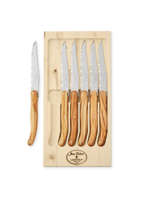 Jean Dubost Laguiole Steak Knives, Set Of 6