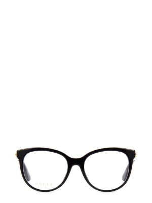 Gucci Eyewear Round Frame Glasses