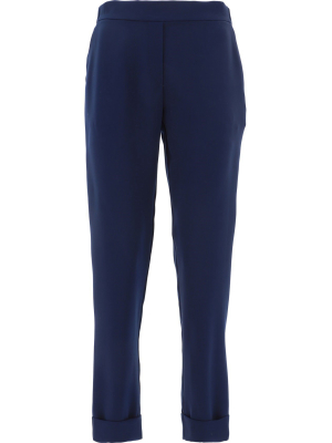 P.a.r.o.s.h. Straight Leg Mid Rise Trousers