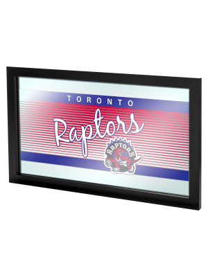 Toronto Raptors Team Logo Wall Mirror