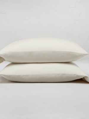 100% Hemp Solid Pillowcase Set - Casaluna™