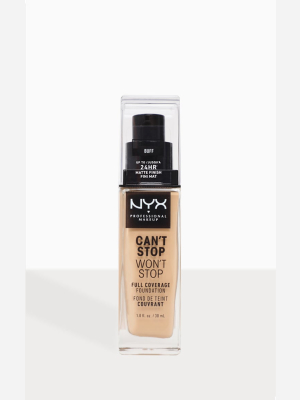 Nyx Pmu Can't Stop Won't Stop Full Coverage...