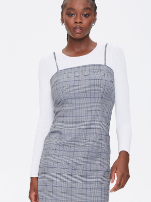 Glen Plaid Cami Dress