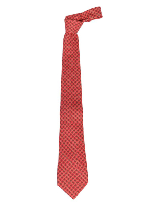 Etro Check Patterned Tie